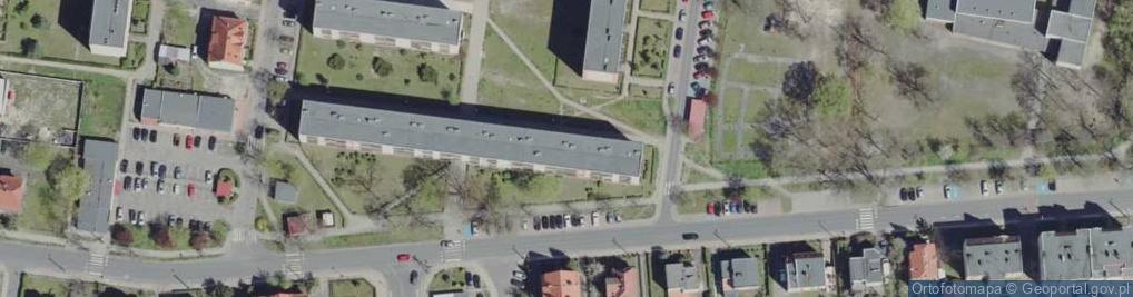 Zdjęcie satelitarne Osiedle na Górce os.