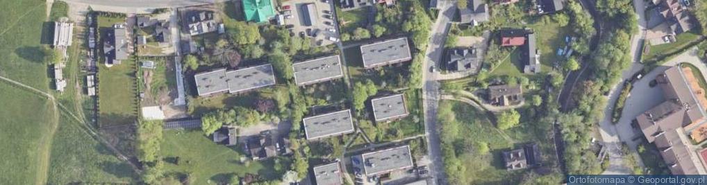 Zdjęcie satelitarne Osiedle Kasprusie os.