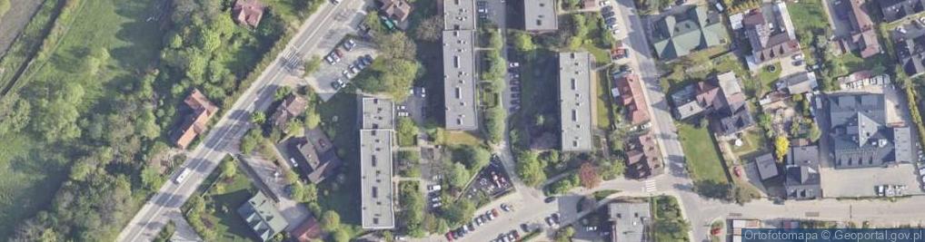 Zdjęcie satelitarne Osiedle Szymony os.