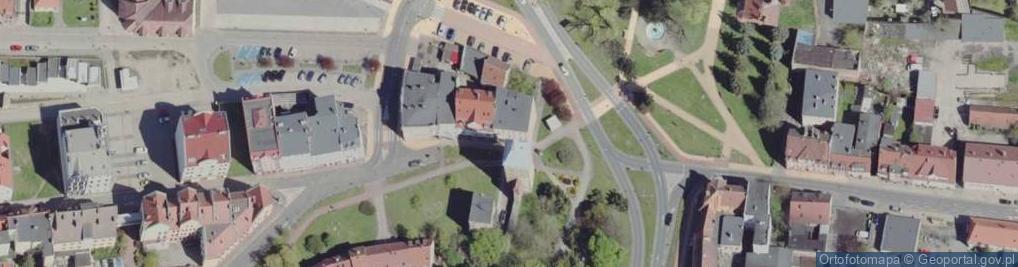 Zdjęcie satelitarne Osadników Wojskowych ul.