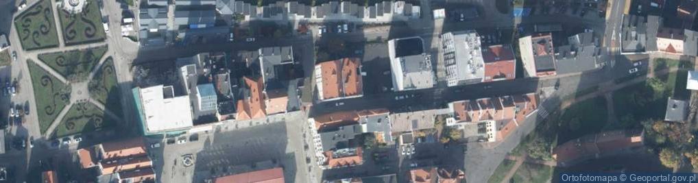 Zdjęcie satelitarne Osadników Wojskowych ul.