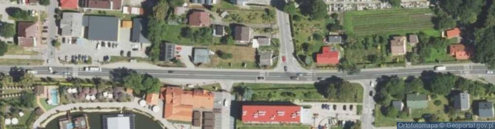 Zdjęcie satelitarne Oświęcimska ul.