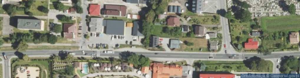Zdjęcie satelitarne Oświęcimska ul.