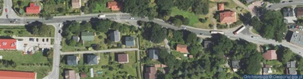 Zdjęcie satelitarne Oświęcimska ul.