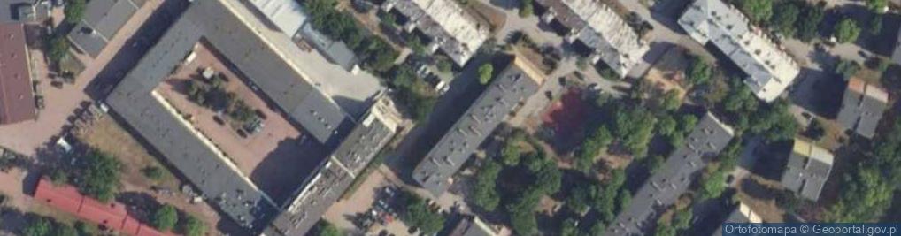 Zdjęcie satelitarne Osiedle Wojskowe os.
