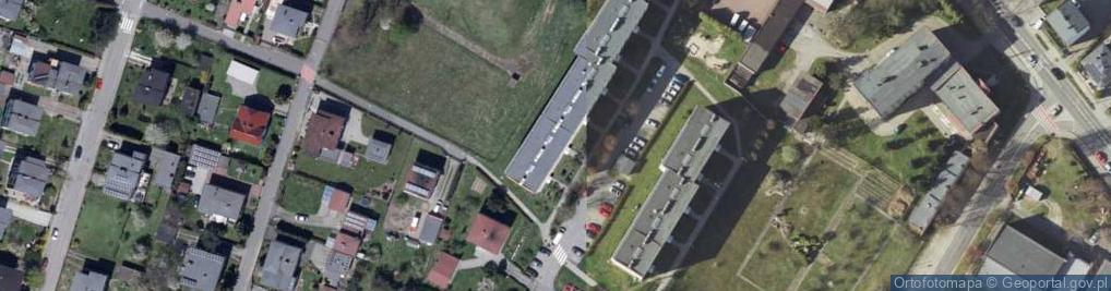 Zdjęcie satelitarne Osiedle 700-lecia Żor os.