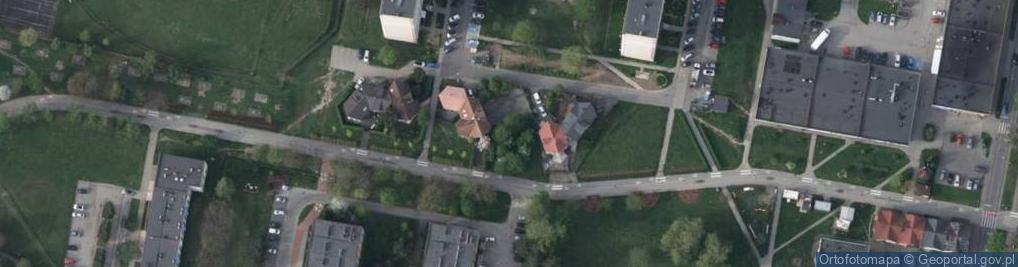 Zdjęcie satelitarne Osiedle Sikorskiego Władysława, gen. os.