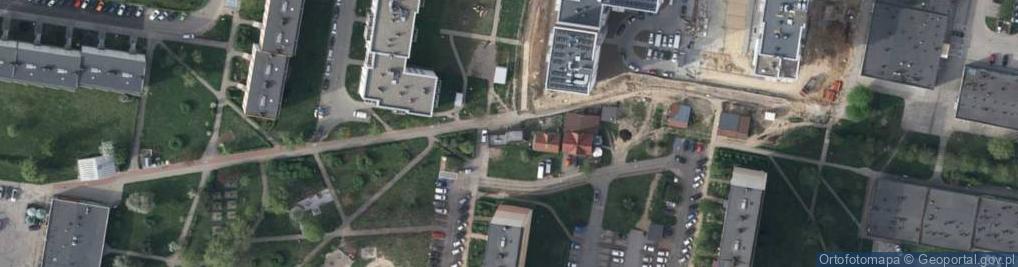 Zdjęcie satelitarne Osiedle Pawlikowskiego os.