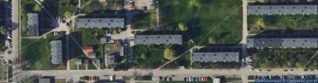 Zdjęcie satelitarne Osiedle Traugutta Romualda, gen. os.