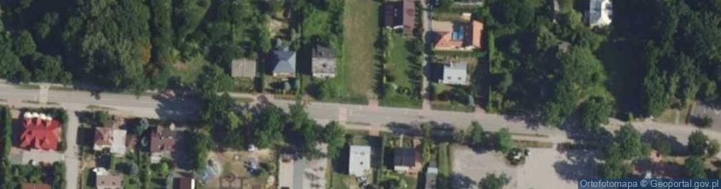 Zdjęcie satelitarne Otwocka ul.