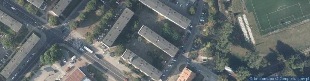 Zdjęcie satelitarne Otwocka ul.