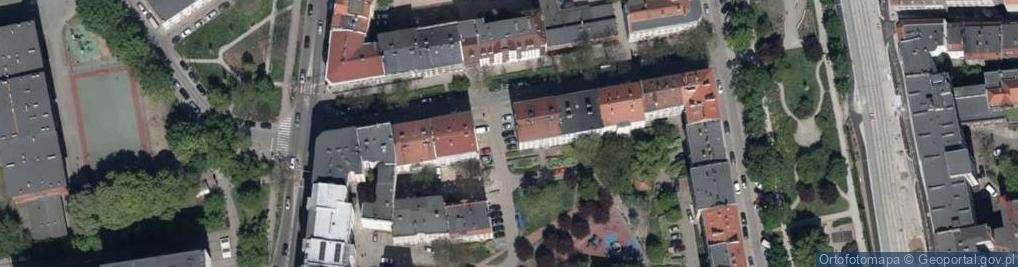 Zdjęcie satelitarne Otwarta ul.