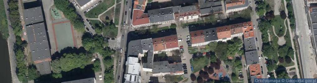 Zdjęcie satelitarne Otwarta ul.