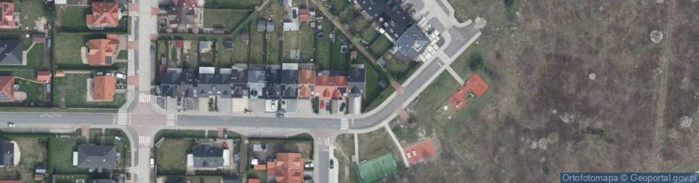 Zdjęcie satelitarne Owocowa ul.