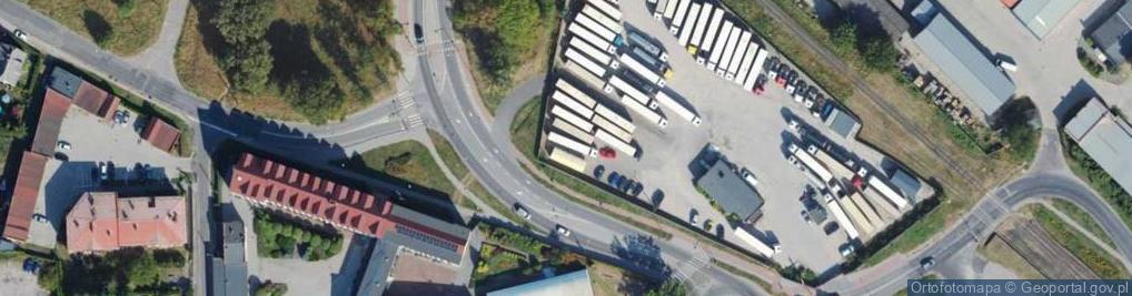 Zdjęcie satelitarne Owidzka ul.