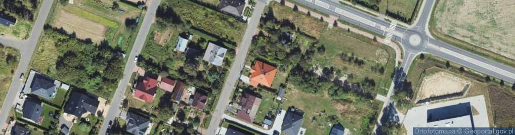 Zdjęcie satelitarne Owocowa ul.