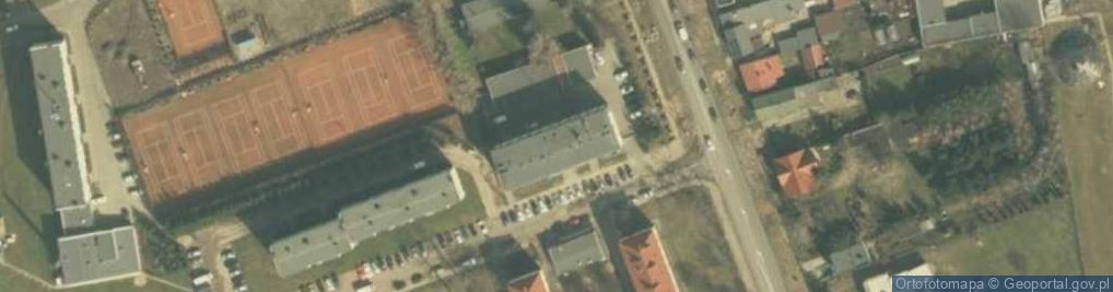 Zdjęcie satelitarne Ozorkowskie Przedmieście ul.