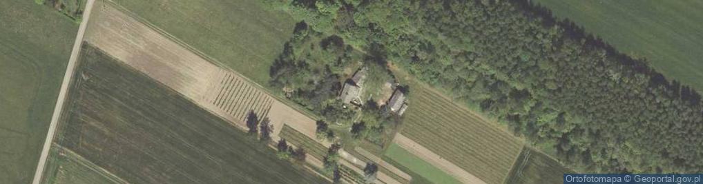 Zdjęcie satelitarne Ożarów ul.