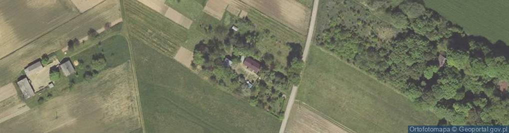 Zdjęcie satelitarne Ożarów ul.