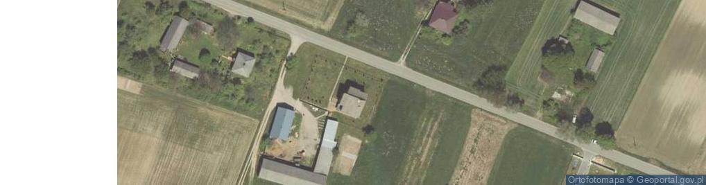 Zdjęcie satelitarne Ożarów ul.