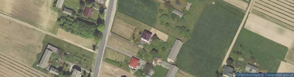 Zdjęcie satelitarne Ożarów ul.