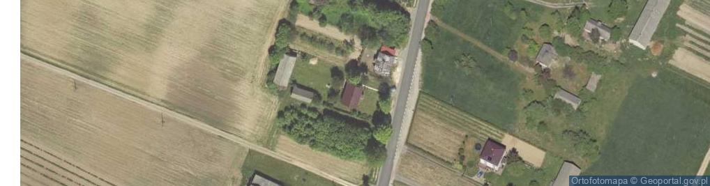 Zdjęcie satelitarne Ożarów ul.
