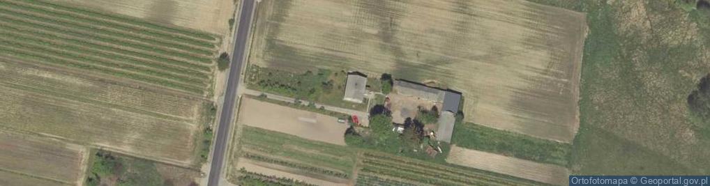 Zdjęcie satelitarne Ożarów ul.