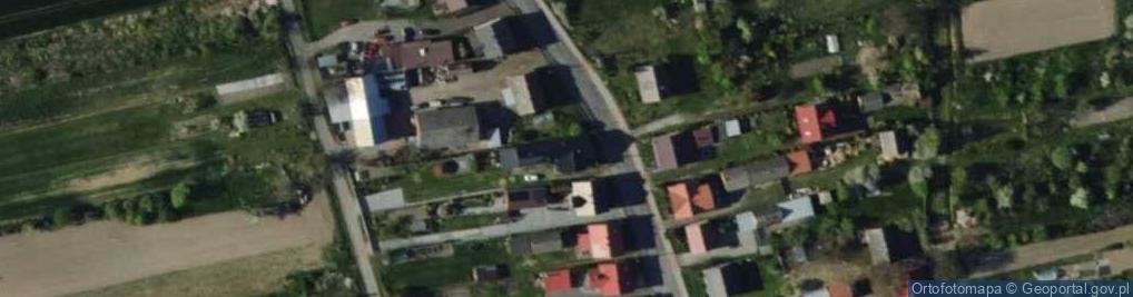Zdjęcie satelitarne Ożarów ul.