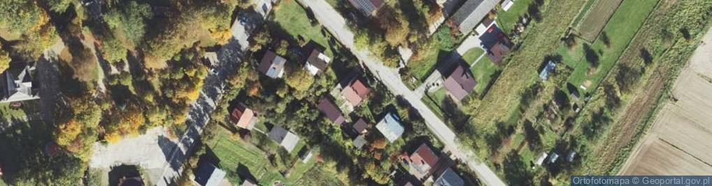 Zdjęcie satelitarne Ożarów ul.