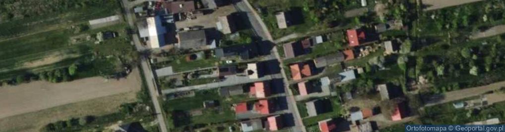 Zdjęcie satelitarne Ożarów ul.