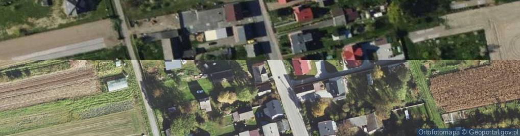 Zdjęcie satelitarne Ożarów ul.
