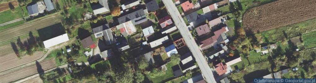 Zdjęcie satelitarne Ożarów ul.
