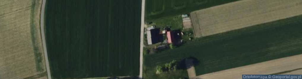 Zdjęcie satelitarne Ożarów ul.
