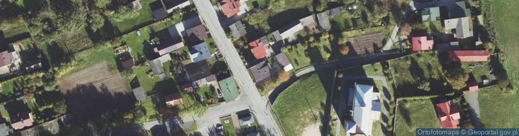 Zdjęcie satelitarne Ożarów ul.
