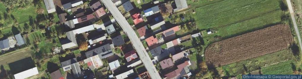 Zdjęcie satelitarne Ożarów ul.