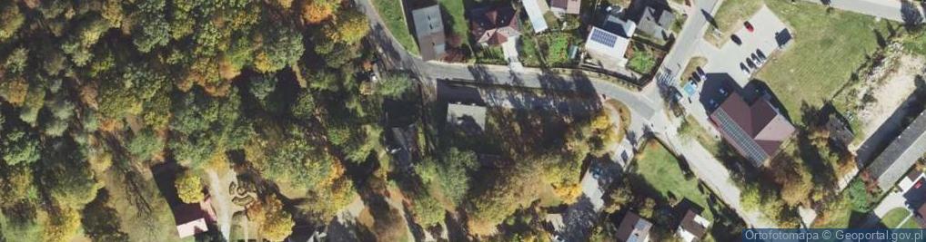 Zdjęcie satelitarne Ożarów ul.