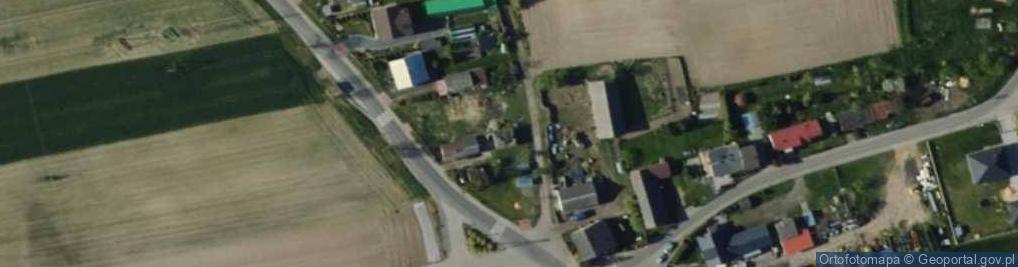 Zdjęcie satelitarne Ożarów ul.