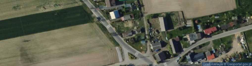 Zdjęcie satelitarne Ożarów ul.