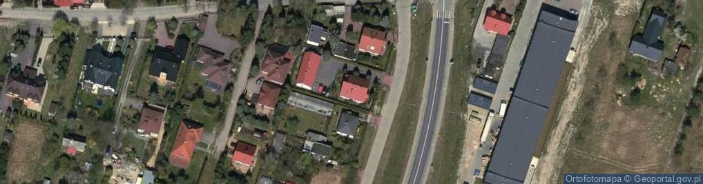 Zdjęcie satelitarne Ożarowska ul.