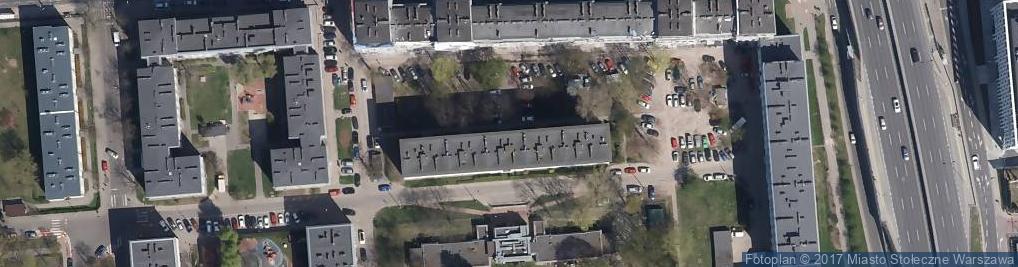 Zdjęcie satelitarne Ożarowska ul.