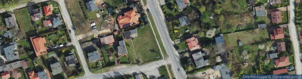 Zdjęcie satelitarne Ozorkowska ul.