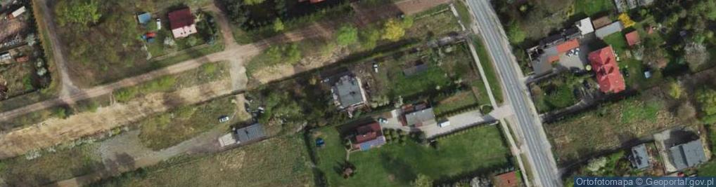 Zdjęcie satelitarne Ozorkowska ul.