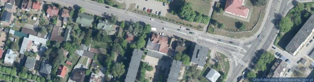 Zdjęcie satelitarne Partyzantów ul.