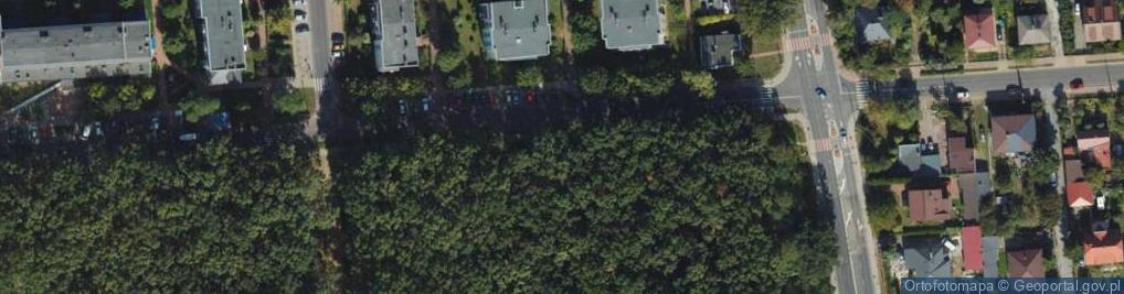Zdjęcie satelitarne Parkowa ul.