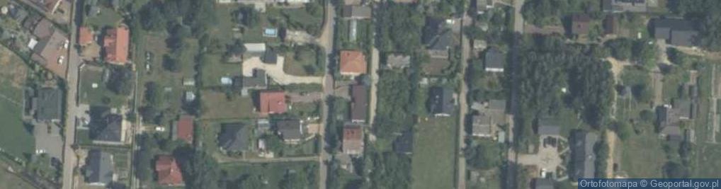 Zdjęcie satelitarne Pawia ul.