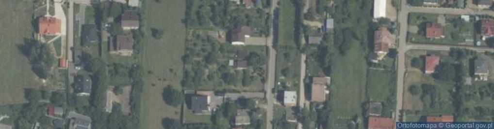 Zdjęcie satelitarne Pawia ul.