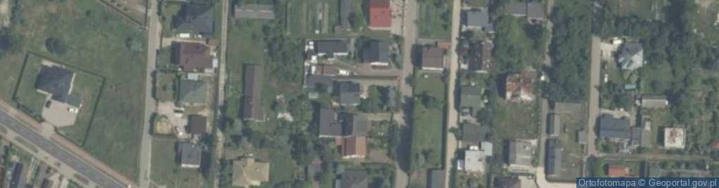 Zdjęcie satelitarne Pawia ul.