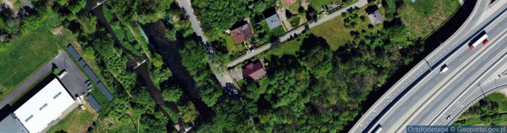 Zdjęcie satelitarne Paproci ul.