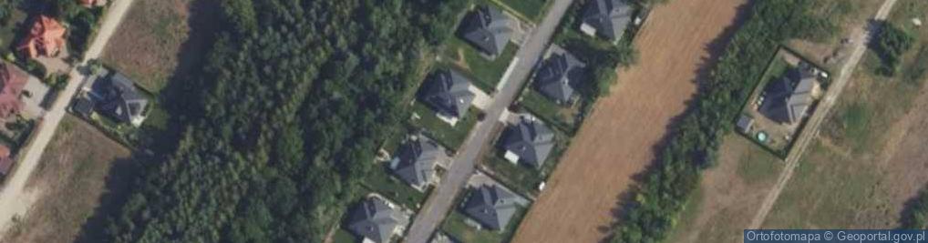 Zdjęcie satelitarne Pastelowa ul.