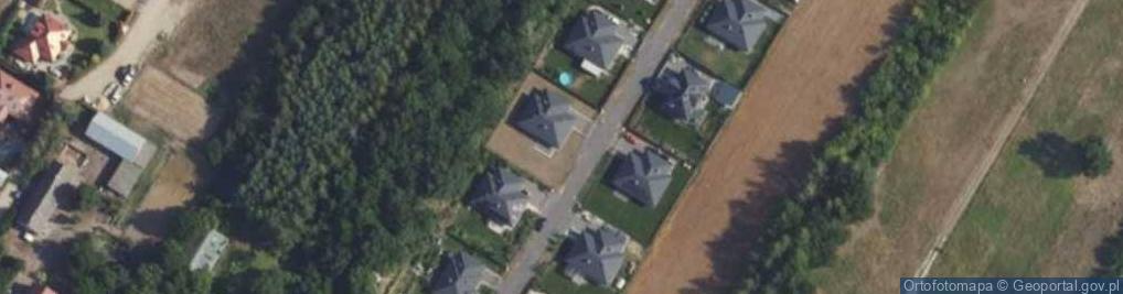 Zdjęcie satelitarne Pastelowa ul.